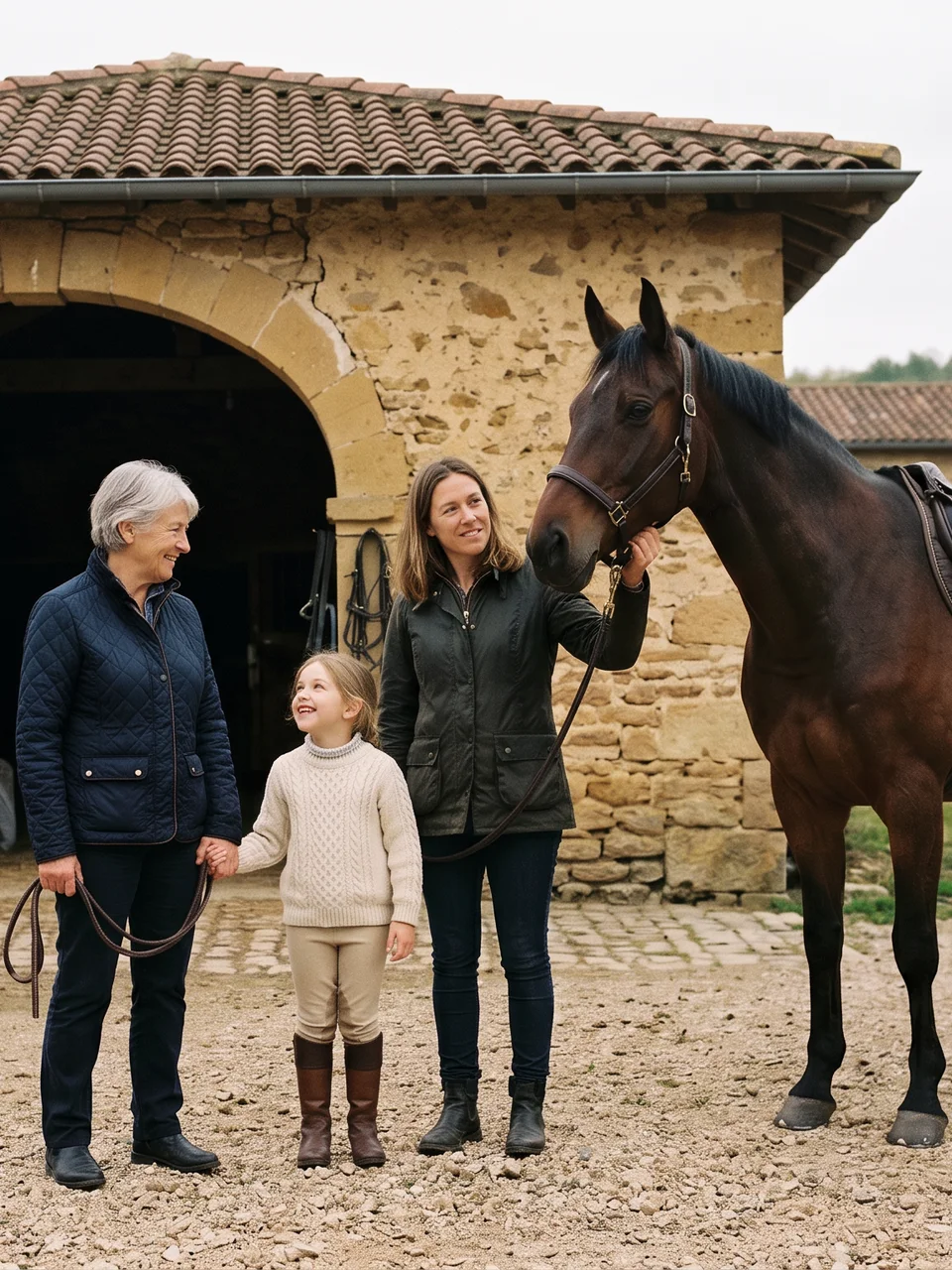 L'équipe, Écurie Hoka'B Ane, centre équestre à Loriol-sur-Drôme