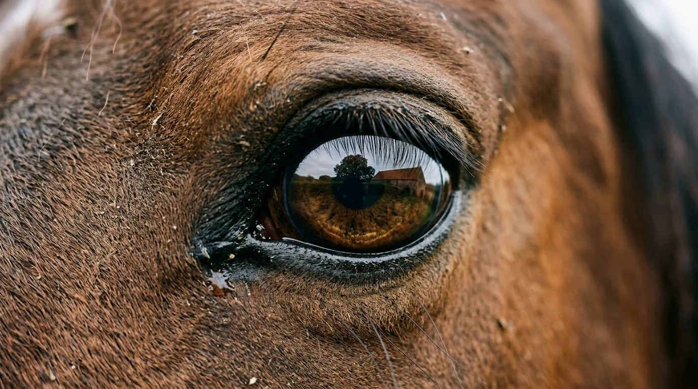 Un regard de cheval, Écurie Hoka'B Ane, Loriol-sur-Drôme